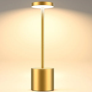 LED Tischlampe. Lampe mit Dimmung. Akkubetrieb. Nachttisch, Gartentisch. Exklusiv. Touch-Funktion