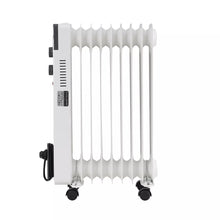 Laden Sie das Bild in den Galerie-Viewer, Neues Modell 2025: Radiator Heizung. 2000 Watt. Einstellbar mit Thermostat. Mit Rippen. Ölheizung.