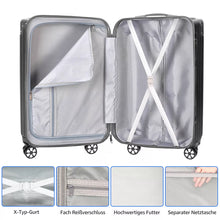 Laden Sie das Bild in den Galerie-Viewer, Mint Candy Style Business Kofferset! 4-tlg. Komplettpreis. Sonderposten.