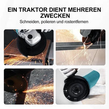 Laden Sie das Bild in den Galerie-Viewer, Kraftvoller Winkelschleifer 125 mm – 710 Watt für Werkstatt und Heimwerker
