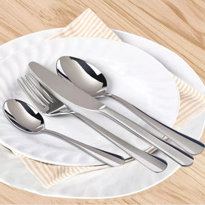 Besteckset Edelstahl Tafelbesteck 48 Teile für 12 Personen. Das besondere Angebot! Silber oder Gold.