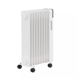 Neues Modell 2025: Radiator Heizung. 2000 Watt. Einstellbar mit Thermostat. Mit Rippen. Ölheizung.