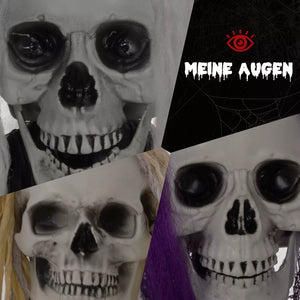 Halloween 3er-Set Skelett in Lebensgröße 90/110/200cm Hängend