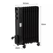 Laden Sie das Bild in den Galerie-Viewer, Neues Modell 2025: Radiator Heizung. 2000 Watt. Einstellbar mit Thermostat. Mit Rippen. Ölheizung.