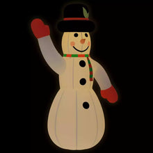 Laden Sie das Bild in den Galerie-Viewer, Schneemann - aufblasbar. Mit LED-Beleuchtung. Bester Blickfänger. 1,95 - 10 Meter Höhe.