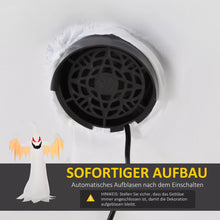 Laden Sie das Bild in den Galerie-Viewer, Halloween Selbstaufblasenderes Gespenst 2,4 m Dekoration mit LEDs IP44