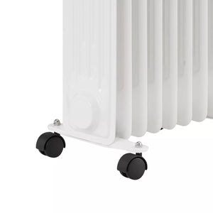 Neues Modell 2025: Radiator Heizung. 2000 Watt. Einstellbar mit Thermostat. Mit Rippen. Ölheizung.