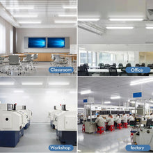 Laden Sie das Bild in den Galerie-Viewer, Premium T5-LED-Deckenleuchten (Auch für Feuchträume) – hochhell, langlebig. 30cm, 60cm, 90cm, 120cm, 150cm.