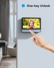 Laden Sie das Bild in den Galerie-Viewer, Video-Türsprechanlage mit 7 Zoll Monitor. (18 cm Bildschirm-Diagonale)