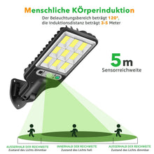 Laden Sie das Bild in den Galerie-Viewer, Solar-LED-Wandlampen (4-8-12er Set) mit Bewegungsmelder. Solarleuchten für Außen mit Bewegungsmelder – wetterfest &amp; kabellos
