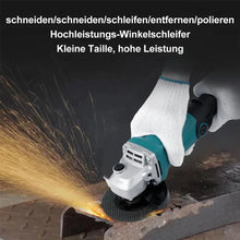 Laden Sie das Bild in den Galerie-Viewer, Kraftvoller Winkelschleifer 125 mm – 710 Watt für Werkstatt und Heimwerker