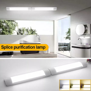 Deckenleuchte 6000K Kaltweiß LED 40 Watt (Wie 400 Watt alte Röhren) 120 cm Feuchtraumlampe, Bürolampe, Garage, Werkstatt.