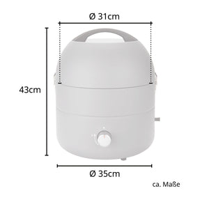 Gasgrill portabler BBQ Grill. Campinggrill. 2,5 kw Leistung. Für Grillabende.