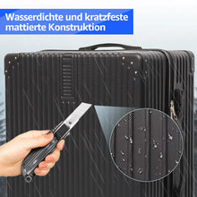 Laden Sie das Bild in den Galerie-Viewer, Vierteiliges Black Style Business Kofferset! 4-tlg. Komplettpreis. Sonderposten.