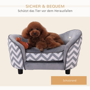 Haustiersofa Hundebett Hundecouch Hundesofa Hundematte Katze mit Kissen