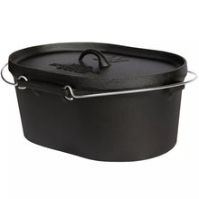 Laden Sie das Bild in den Galerie-Viewer, Dutch Oven Set – Gusseiserner Feuertopf mit Deckelheber. Verschiedene Größen.