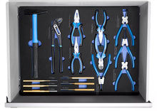 Laden Sie das Bild in den Galerie-Viewer, XXL Profi-Werkzeugwagen 8 Schubladen Werkstattwagen mit Werkzeug gefüllt. 89 kg Gesamtgewicht.