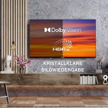 Laden Sie das Bild in den Galerie-Viewer, Telefunken Fernseher 65 Zoll (1,65 Meter) Smart TV 4K UHD Dolby Vision HDR Triple-Tuner HD+