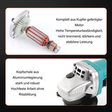 Laden Sie das Bild in den Galerie-Viewer, Kraftvoller Winkelschleifer 125 mm – 710 Watt für Werkstatt und Heimwerker