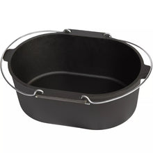 Laden Sie das Bild in den Galerie-Viewer, Dutch Oven Set – Gusseiserner Feuertopf mit Deckelheber. Verschiedene Größen.