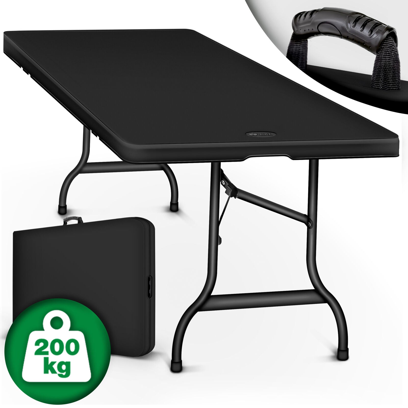 campingtisch klappbar 180 cm Klapptisch 180 cm Gartentisch Buffettisch Campingtisch klappbar Garten