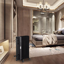 Laden Sie das Bild in den Galerie-Viewer, Neues Modell 2025: Radiator Heizung. 2000 Watt. Einstellbar mit Thermostat. Mit Rippen. Ölheizung.