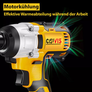 Akku-Schlagschrauber 21 Volt (Akkuratsche) mit 2 Akkus und Ladegerät.