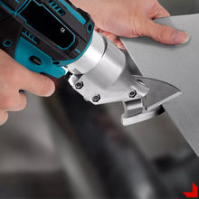 Laden Sie das Bild in den Galerie-Viewer, Akku-Blechschere Akkuschere, elektrische Blechschneider. Der Metallschneider! Inkl. 2x Akkus