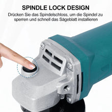 Laden Sie das Bild in den Galerie-Viewer, Kraftvoller Winkelschleifer 125 mm – 710 Watt für Werkstatt und Heimwerker