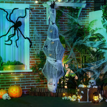 Laden Sie das Bild in den Galerie-Viewer, Halloween Mumie 170 cm Hängend mit LED Augen die glühen