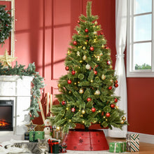 Laden Sie das Bild in den Galerie-Viewer, Weihnachtsbaum 180 cm mit 586 Astspitzen 240 LED-Leuchten Grün