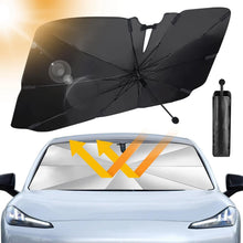 Laden Sie das Bild in den Galerie-Viewer, Auto-Sonnenschutz. Sonnenschutz-Schirm. Schnell geöffnet und platziert in Sekunden.