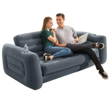 Laden Sie das Bild in den Galerie-Viewer, Aufblasbares Sofa-Lounge 203 cm - Umwandelbar auch als Doppelbett