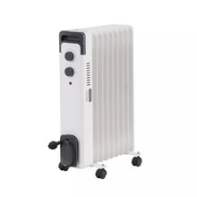 Laden Sie das Bild in den Galerie-Viewer, Neues Modell 2025: Radiator Heizung. 2000 Watt. Einstellbar mit Thermostat. Mit Rippen. Ölheizung.