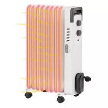 Laden Sie das Bild in den Galerie-Viewer, Neues Modell 2025: Radiator Heizung. 2000 Watt. Einstellbar mit Thermostat. Mit Rippen. Ölheizung.