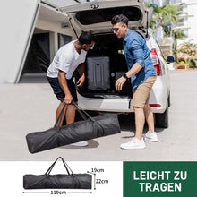 Laden Sie das Bild in den Galerie-Viewer, Faltpavillon wasserdicht. Pop Up. Mit 4 Seitenteilen. 3x3 Meter. Gartenzelt. Partyzelt. UV50+ Schutz. Einfaches Faltsystem.