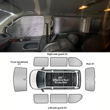 Laden Sie das Bild in den Galerie-Viewer, Sonnenschutz Perfekter Schutz 8-teilig für Ihren Volkswagen Bus VW T5 oder T6