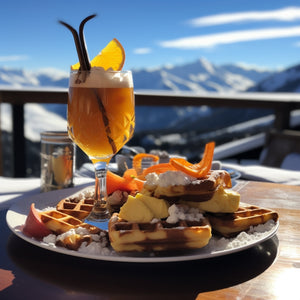 Waffelmaschine: Waffeleisen für belgische Waffeln mit stufenloser Temperatur-Regelung. 1000 Watt.