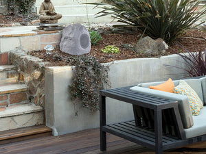 Gartenlautsprecher Garten- und Outdoor-Lautsprecher im Stein-Design, Bluetooth, 30W, IPX4
