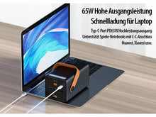 Laden Sie das Bild in den Galerie-Viewer, Stärkste tragbare Powerbank 60.000 mAh mit 65 Watt Schnell-Ladefunktionen