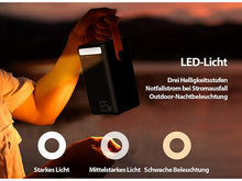 Laden Sie das Bild in den Galerie-Viewer, Stärkste tragbare Powerbank 60.000 mAh mit 65 Watt Schnell-Ladefunktionen