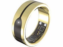 Laden Sie das Bild in den Galerie-Viewer, Neuestes High-Tech Produkt: Fingerring-Fitness-Tracker in Gold oder Silber: Stilvolle Gesundheitsüberwachung.