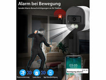 Laden Sie das Bild in den Galerie-Viewer, Kamera-Überwachungssystem mit 8 WLAN-Internetkameras Full-HD-Auflösung 1.920 x 1.080 Pixel (1080p)