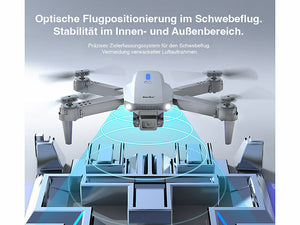 Faltbare Drohne (Nur 41,- Euro netto) mit HD-Kamera. Flugspaß für Einsteiger und Fortgeschrittene.