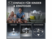 Laden Sie das Bild in den Galerie-Viewer, Faltbare Drohne (Nur 41,- Euro netto) mit HD-Kamera. Flugspaß für Einsteiger und Fortgeschrittene.