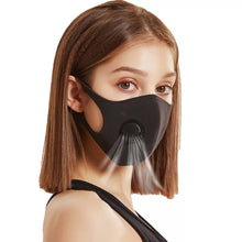 Laden Sie das Bild in den Galerie-Viewer, Community Masken: Designer Ventil-Gesichtsmaske - Black Label - (waschbar)