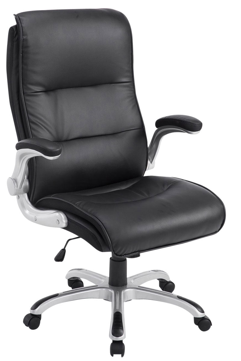 Leder-Chefsessel VILA höhenverstellbar, Liegefunktion, belastbar bis 150 kg