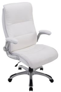 Leder-Chefsessel VILA höhenverstellbar, Liegefunktion, belastbar bis 150 kg