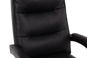 Leder-Chefsessel LAYER mit Liegefunktion/Schlaffunktion stabil