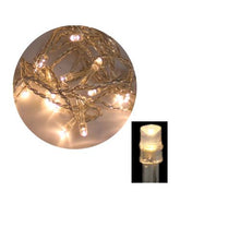 Laden Sie das Bild in den Galerie-Viewer, LED Lichterkette für Innen- und Außenbereich 10 Meter, warmweiß